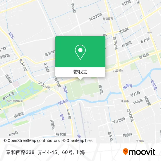 泰和西路3381弄-44-45、60号地图