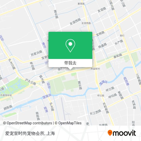 爱宠室时尚宠物会所地图