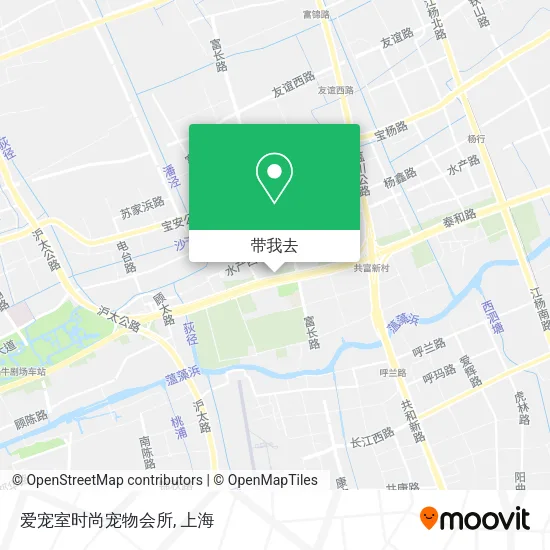 爱宠室时尚宠物会所地图