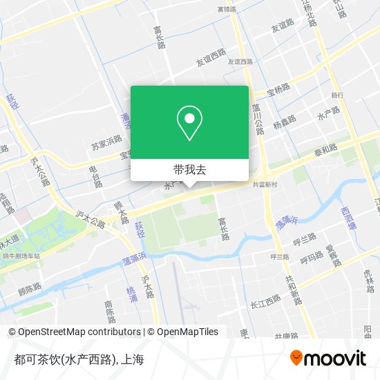 都可茶饮(水产西路)地图