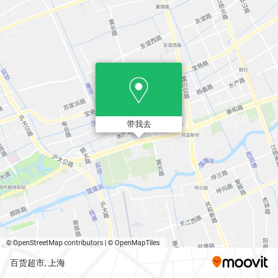百货超市地图