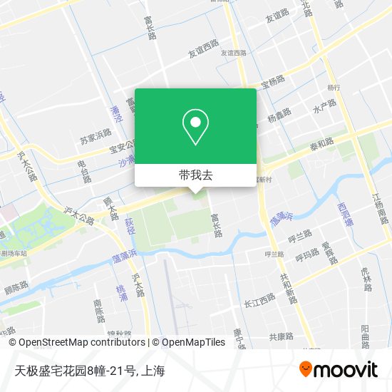 天极盛宅花园8幢-21号地图