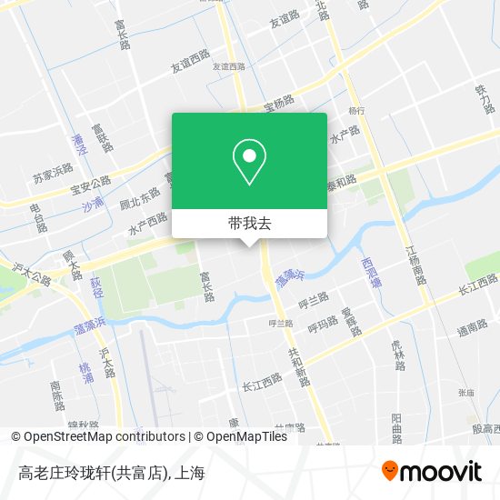 高老庄玲珑轩(共富店)地图