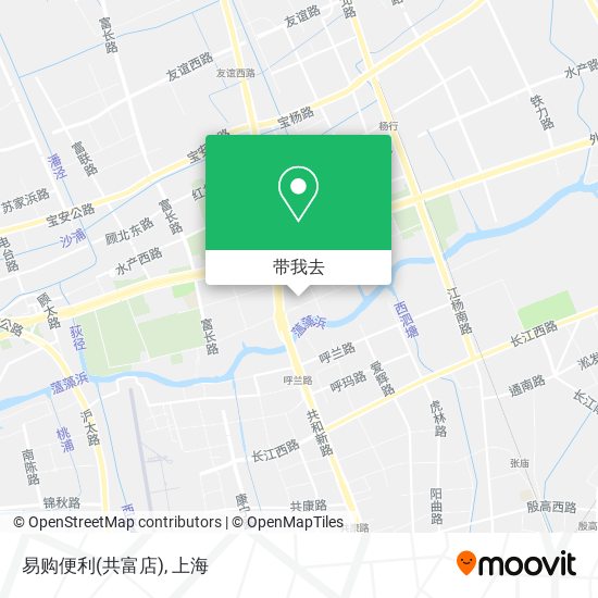 易购便利(共富店)地图