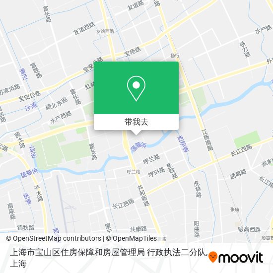 上海市宝山区住房保障和房屋管理局 行政执法二分队地图