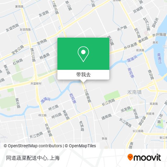 同道蔬菜配送中心地图