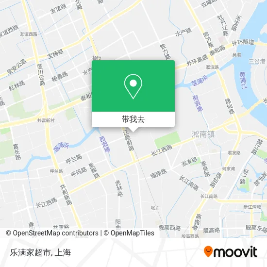 乐满家超市地图