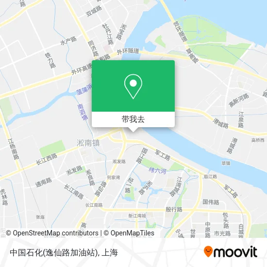 中国石化(逸仙路加油站)地图