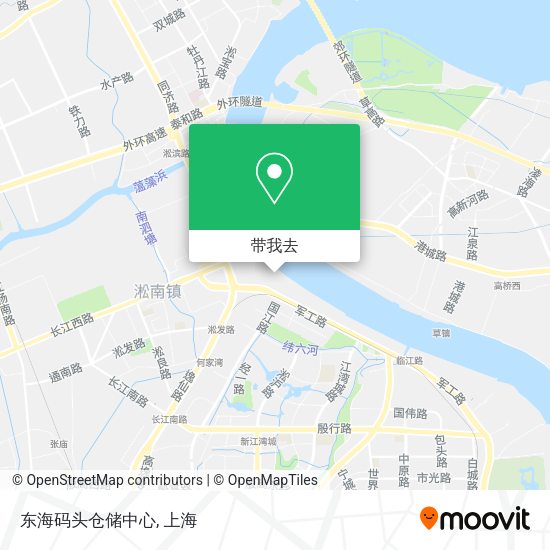 东海码头仓储中心地图
