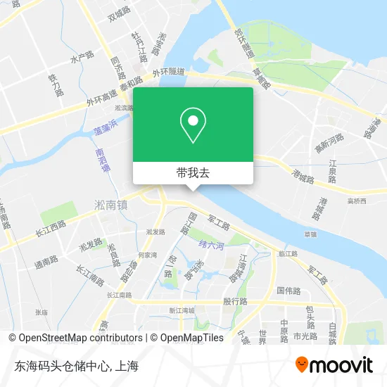 东海码头仓储中心地图