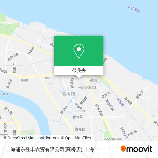 上海浦东登丰农贸有限公司(高桥店)地图