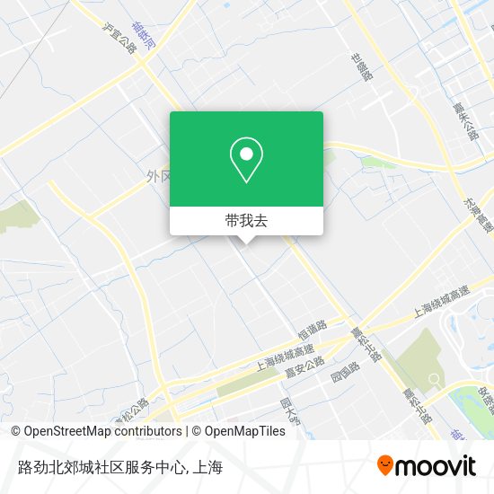 路劲北郊城社区服务中心地图