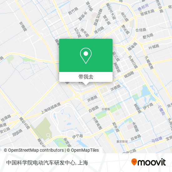 中国科学院电动汽车研发中心地图