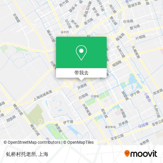 虬桥村托老所地图