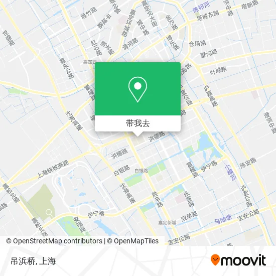 吊浜桥地图