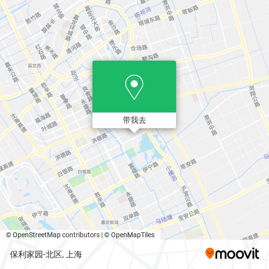 保利家园-北区地图