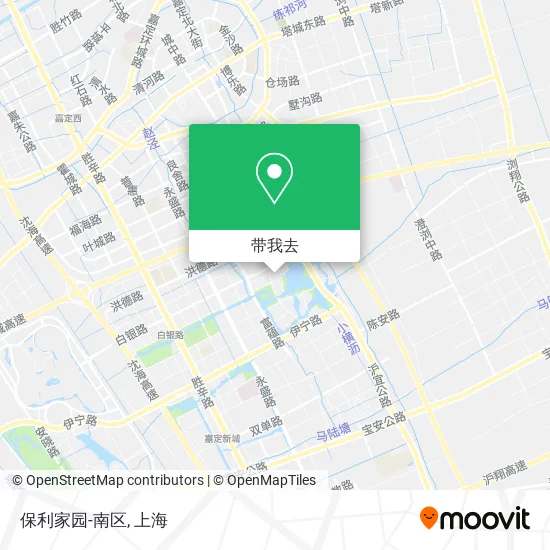 保利家园-南区地图