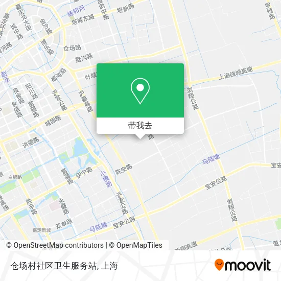 仓场村社区卫生服务站地图