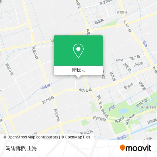 马陆塘桥地图
