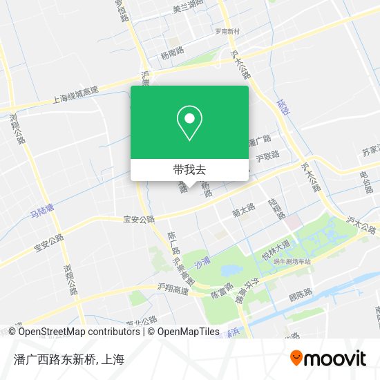 潘广西路东新桥地图