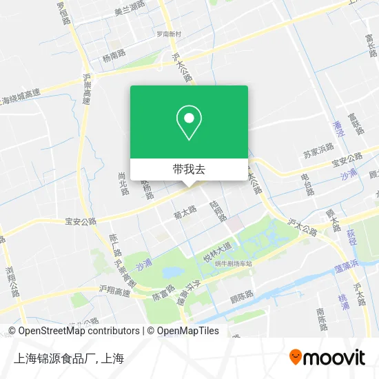 上海锦源食品厂地图