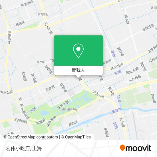 宏伟小吃店地图