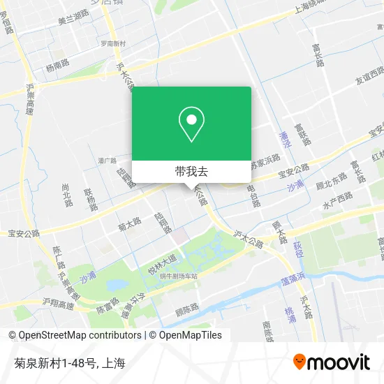 菊泉新村1-48号地图