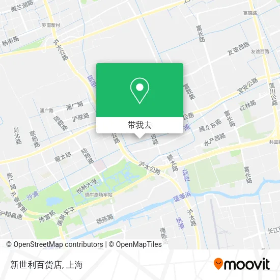 新世利百货店地图
