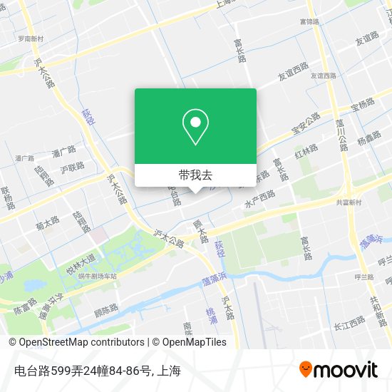 电台路599弄24幢84-86号地图