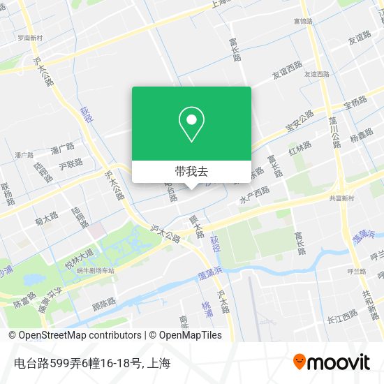 电台路599弄6幢16-18号地图