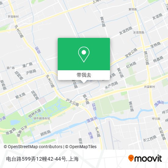 电台路599弄12幢42-44号地图