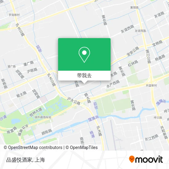 品盛悦酒家地图