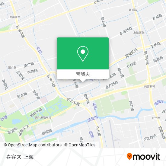 喜客来地图