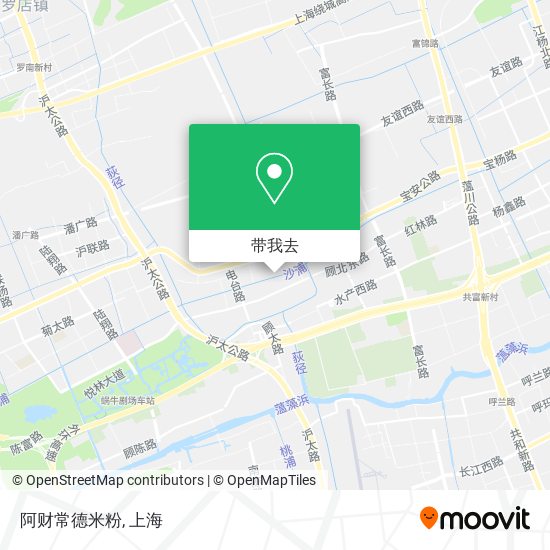 阿财常德米粉地图