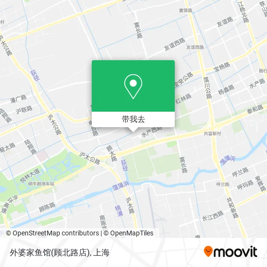 外婆家鱼馆(顾北路店)地图