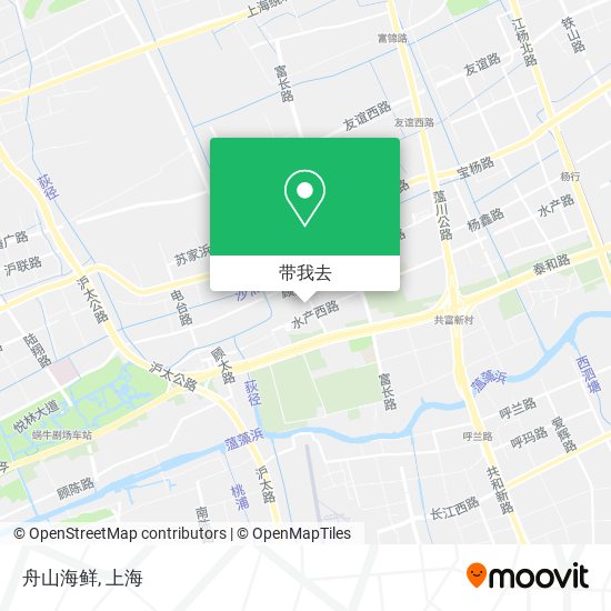 舟山海鲜地图
