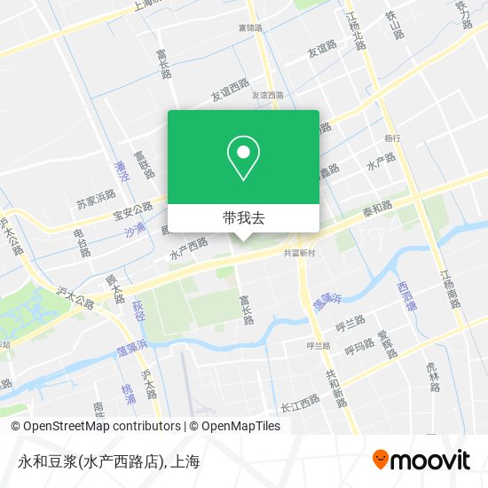 永和豆浆(水产西路店)地图