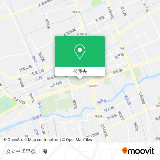 众立中式早点地图