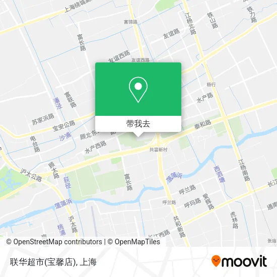 联华超市(宝馨店)地图