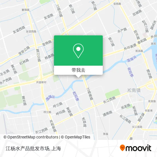 江杨水产品批发市场地图