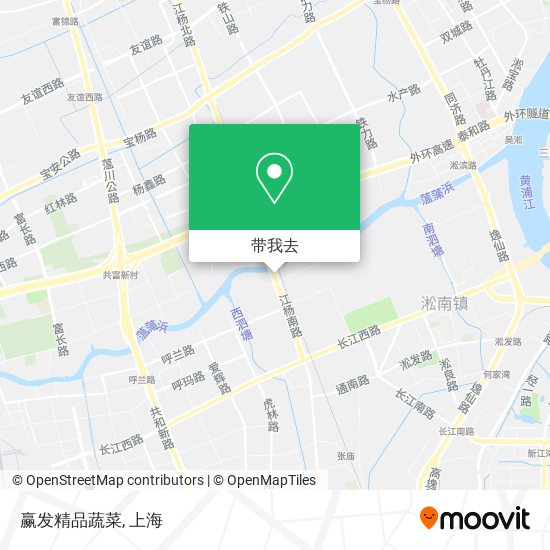 赢发精品蔬菜地图