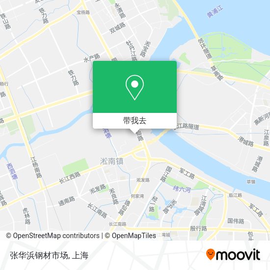 张华浜钢材市场地图