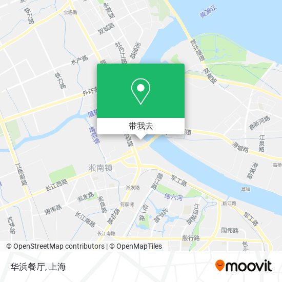 华浜餐厅地图