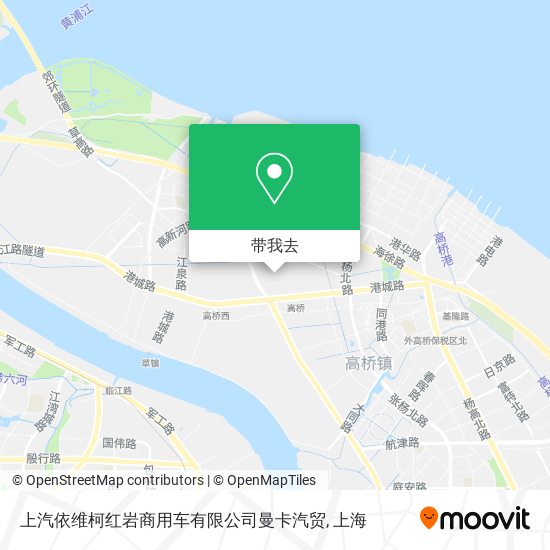 上汽依维柯红岩商用车有限公司曼卡汽贸地图