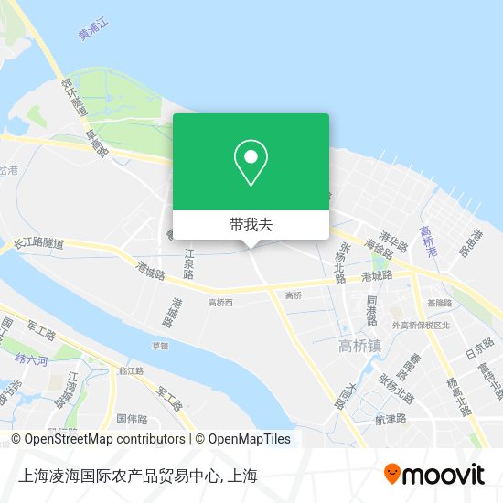 上海凌海国际农产品贸易中心地图