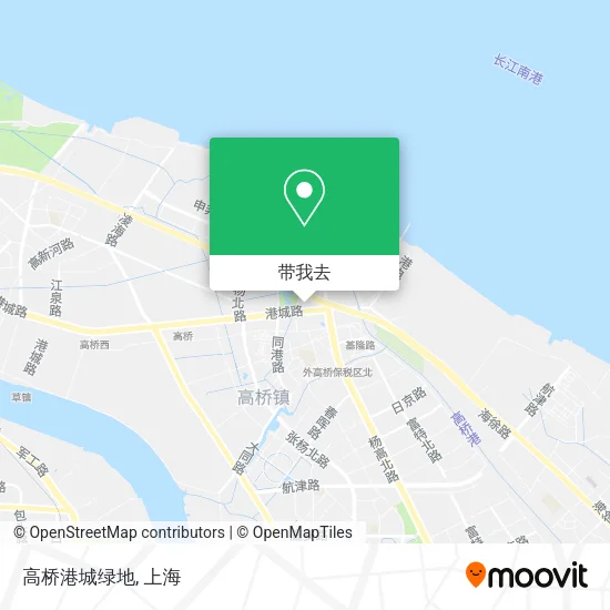 高桥港城绿地地图