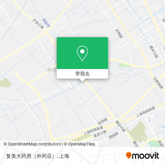复美大药房（外冈店）地图