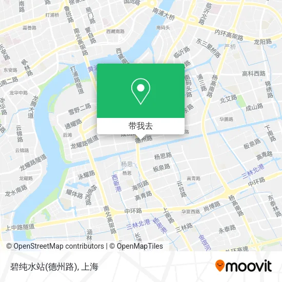 碧纯水站(德州路)地图