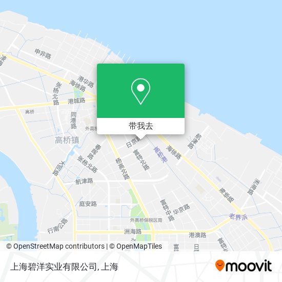 上海碧洋实业有限公司地图