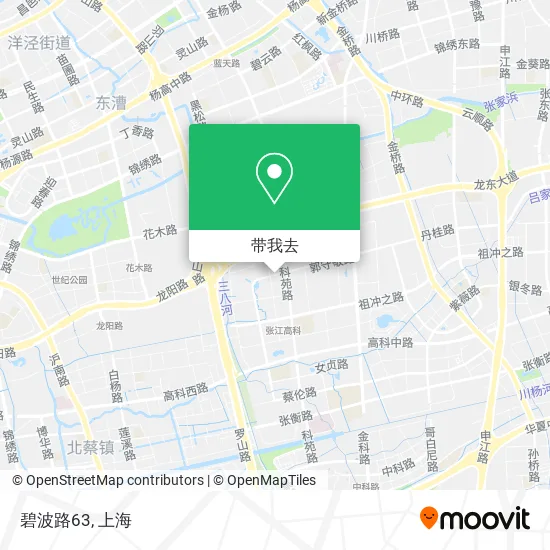 碧波路63地图